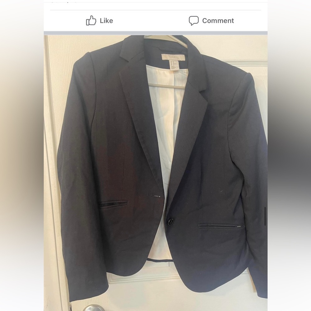 Navy blazer